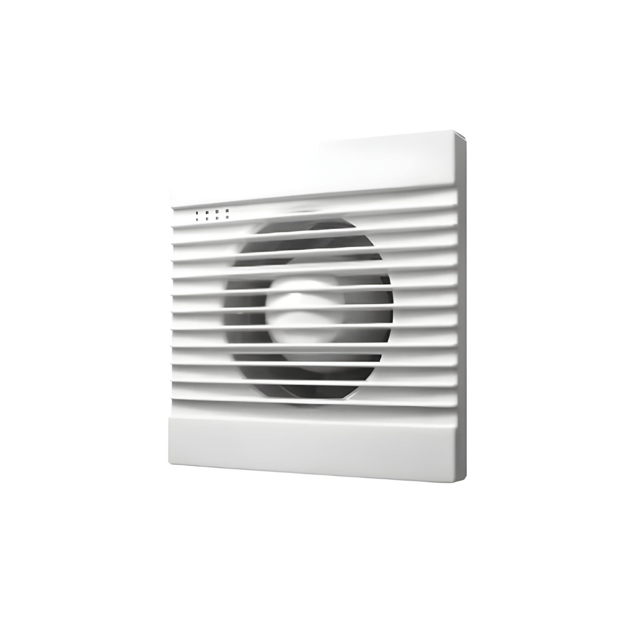 VENTAIR SLIMLINE VERSATILE WALL / CEILING EXHAUST FAN WHITE (AVAILABLE IN 100MM, 125MM AND 150MM)