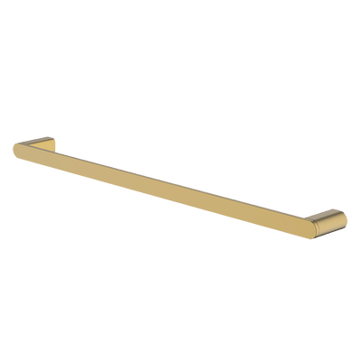 GARETH ASHTON VELA NON-HEATED SINGLE TOWEL RAIL BRUSHED BRASS 600MM