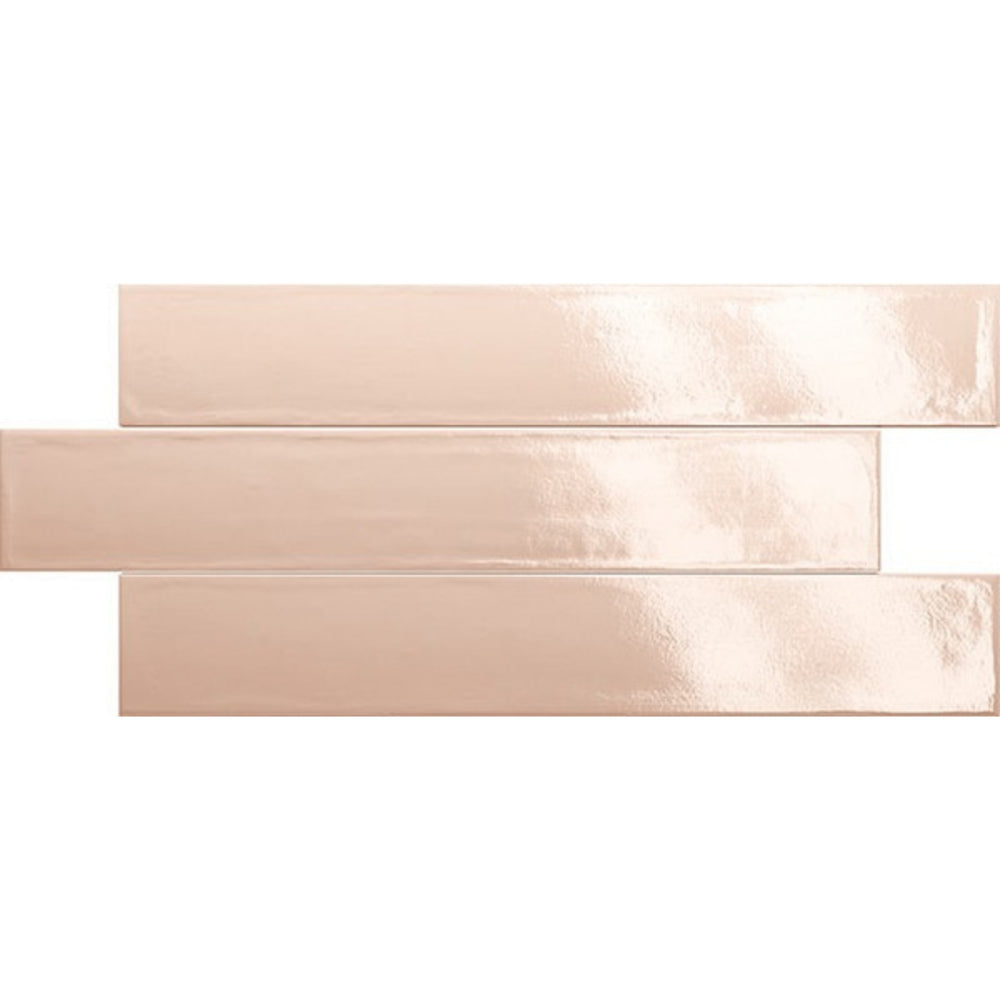 EVERSTONE VICTORY NUDE GLOSSY 370X61MM PLANK TILE (PER BOX)