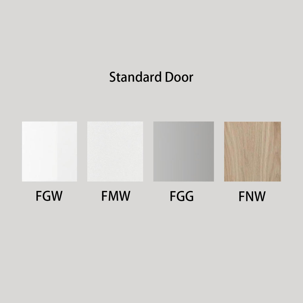 VITO CUSTOM DOUBLE DOOR CORNER CUPBOARD RANGE HOOK KITCHEN WALL CABINET (MULTIPLE SIZES AVAILABLE)