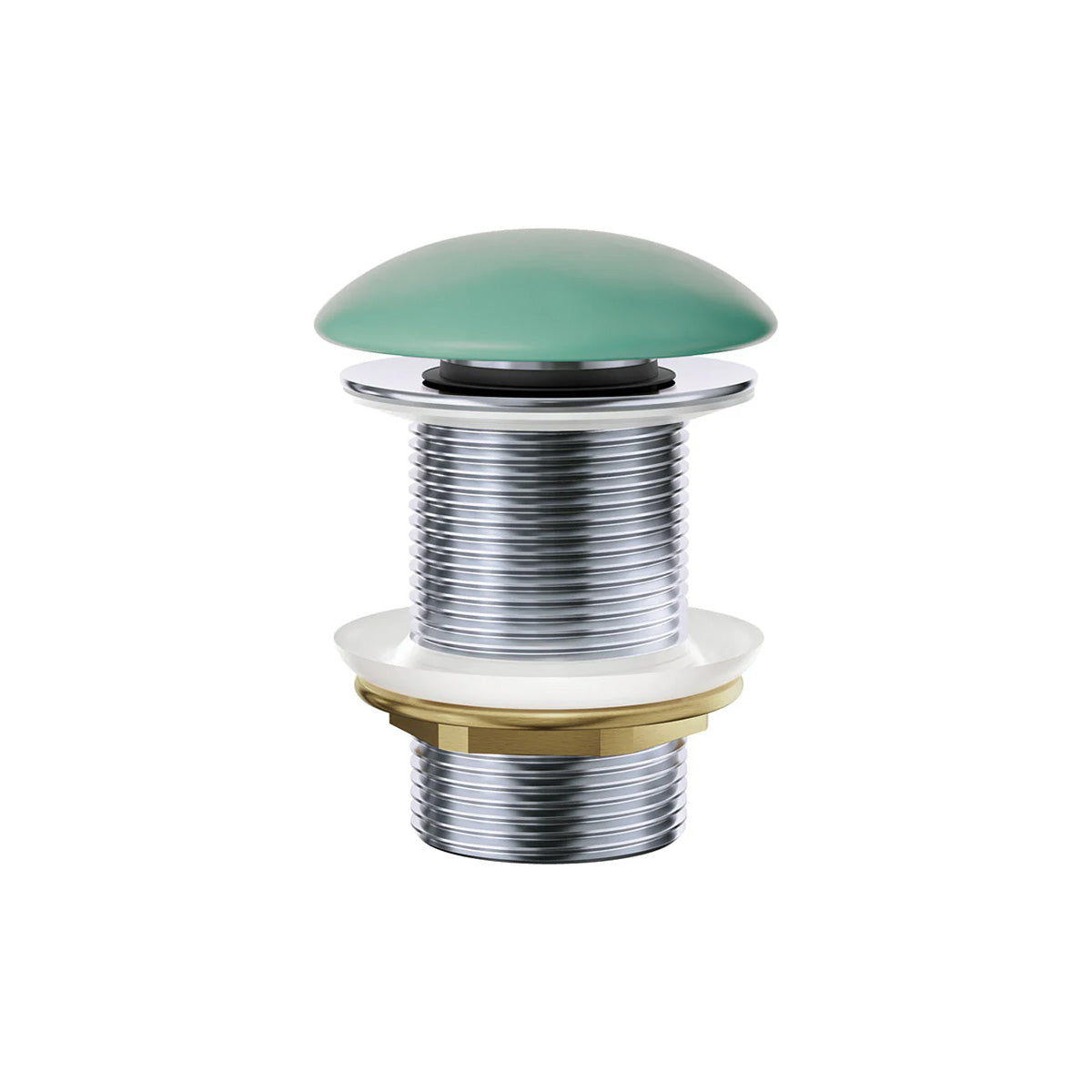 FIENZA POP-UP/POP-DOWN NON-OVERFLOW BASIN WASTE 32MM MATTE GREEN