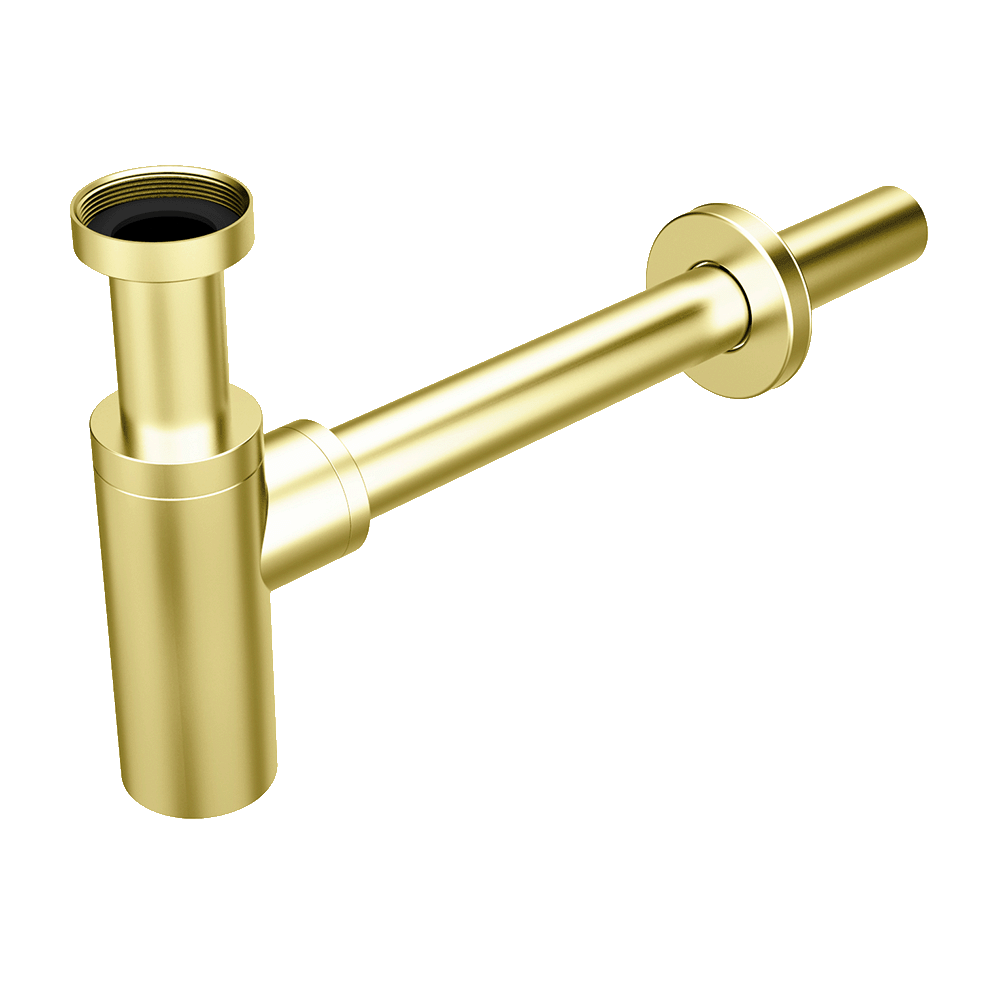 GARETH ASHTON POCO BOTTLE TRAP BRUSHED BRASS