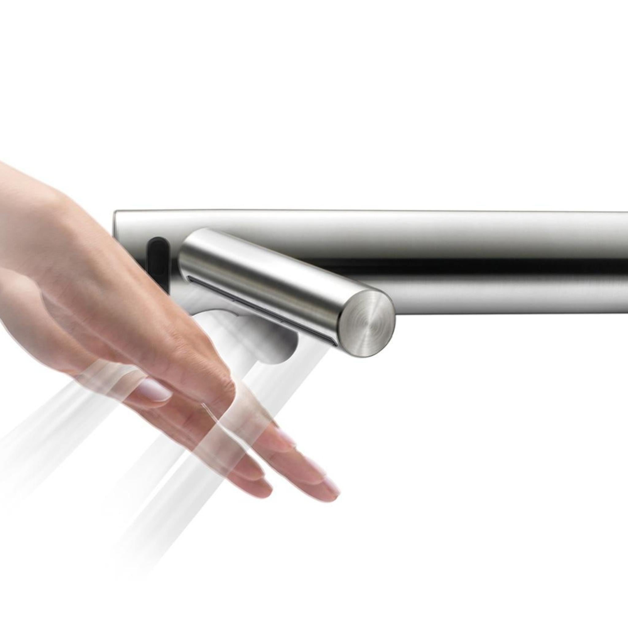 DYSON AIRBLADE WASH+DRY WALL SENSOR HAND DRYER BRUSHED STAINLESS STEEL 303MM