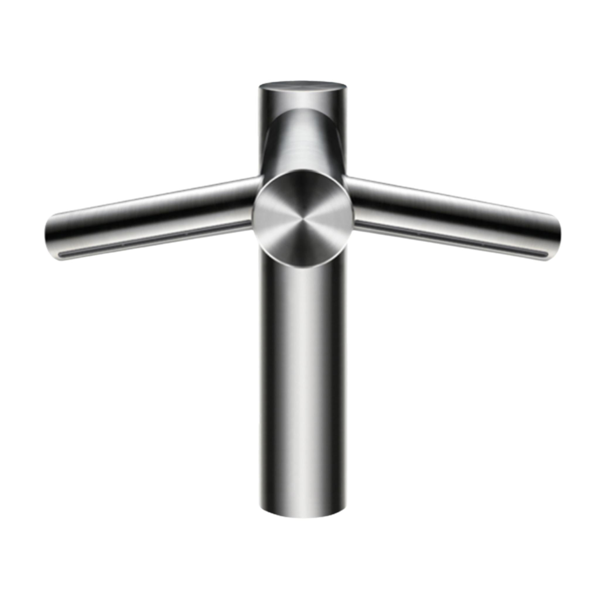 DYSON AIRBLADE WASH+DRY TALL SENSOR HAND DRYER BRUSHED STAINLESS STEEL 303MM X 309MM