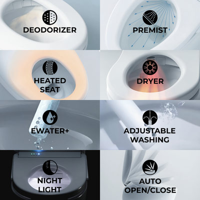 TOTO S7 WASHLET WITH REMOTE CONTROL AND AUTOLID D-SHAPE GLOSS WHITE