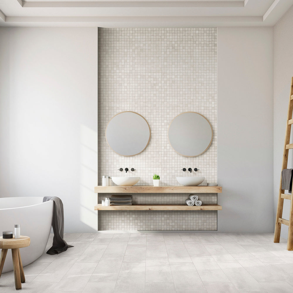 EVERSTONE NORDIC WHITE MATTE 600X300MM RECTANGULAR TILE (PER BOX)
