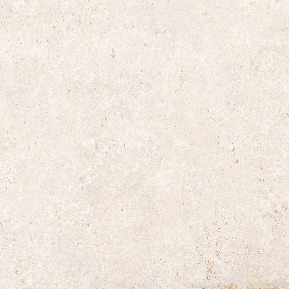 EVERSTONE TIVOLI WHITE CROSS CUT MATTE 600X600MM SQUARE TILE (PER BOX)