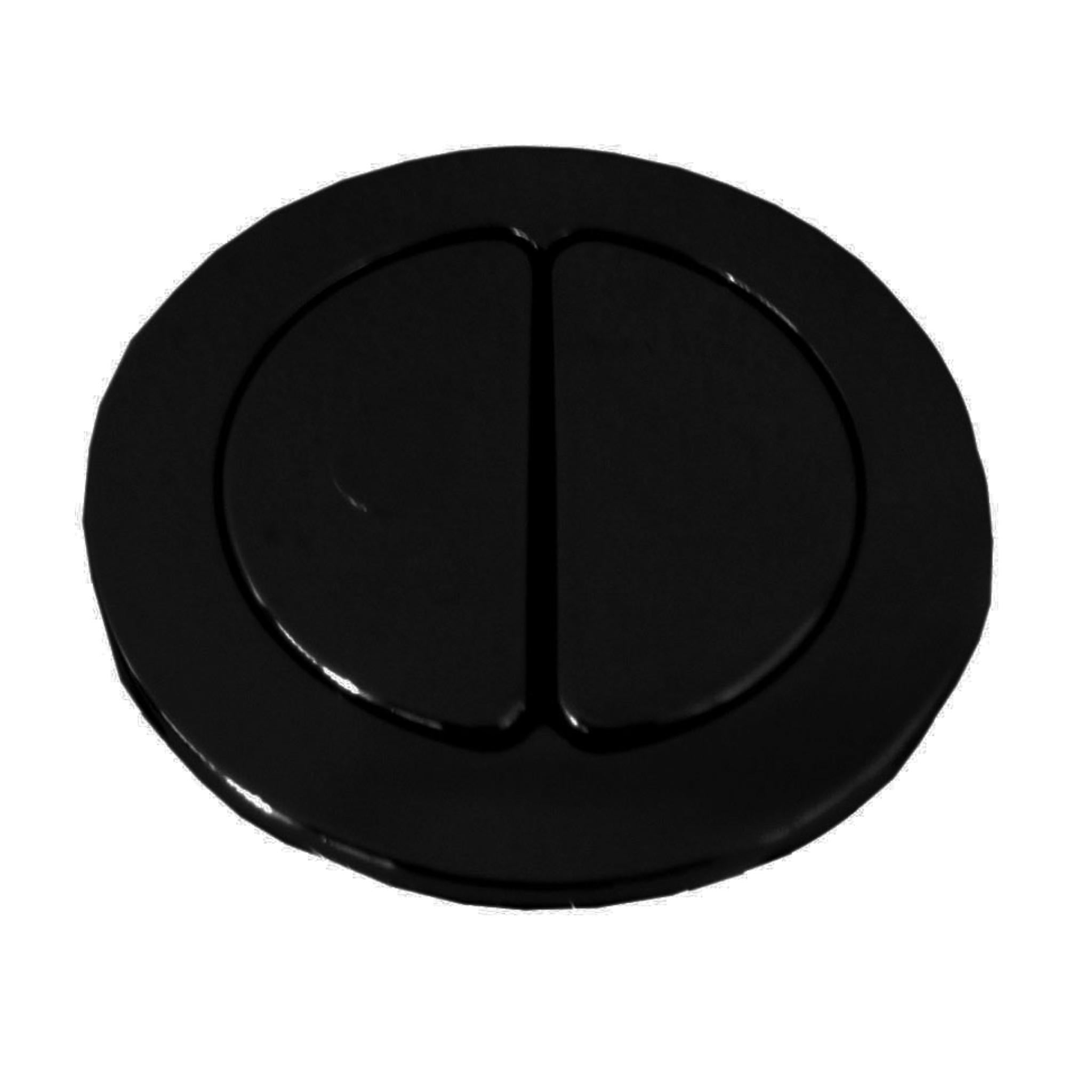 JOHNSON SUISSE R&T OUTLET VALVE FLUSH STANDARD BUTTON 48MM BLACK