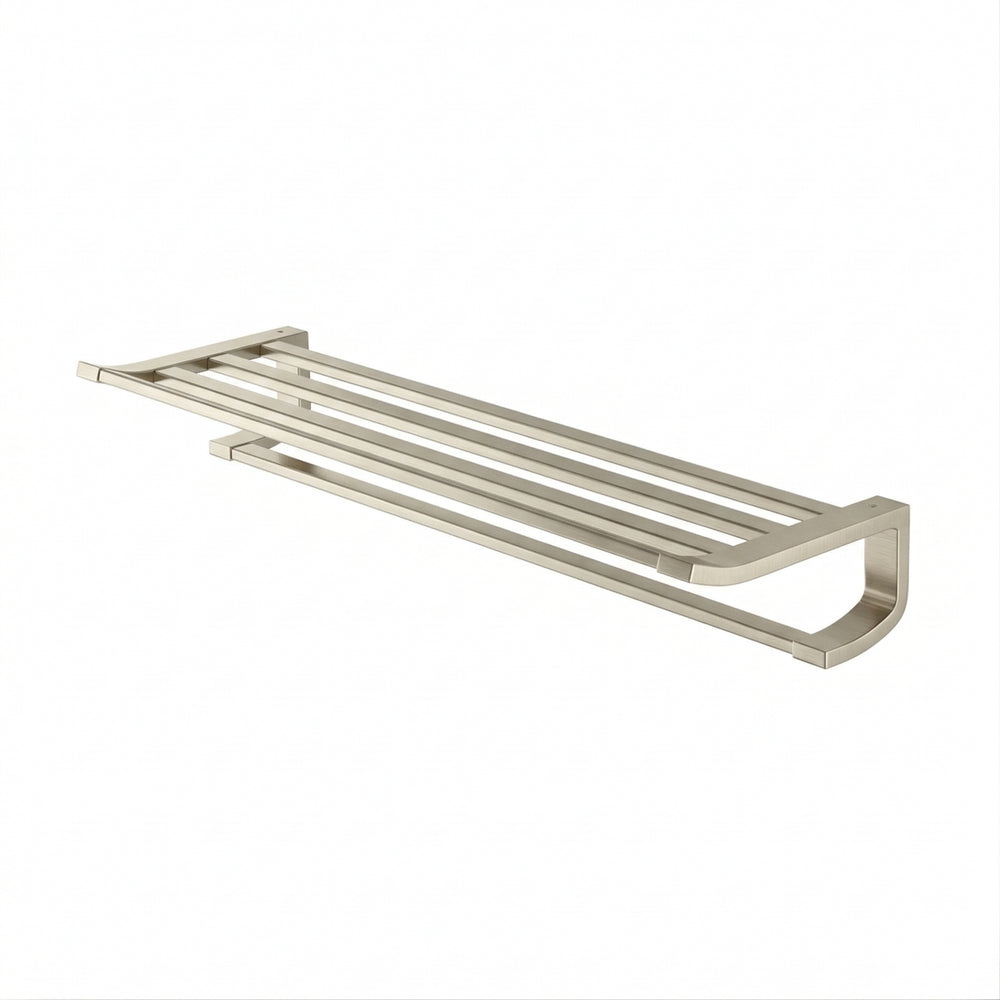 TOTO G SELECTION TOWEL SHELF BRUSHED NICKEL (AVAILABLE IN 628MM AND 636MM)