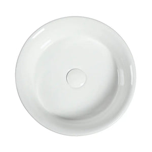 ZUMI BETA ABOVE COUNTER BASIN GLOSS WHITE 360MM