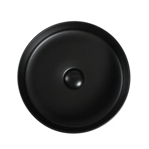 ZUMI BETA ABOVE COUNTER BASIN MATTE BLACK 360MM