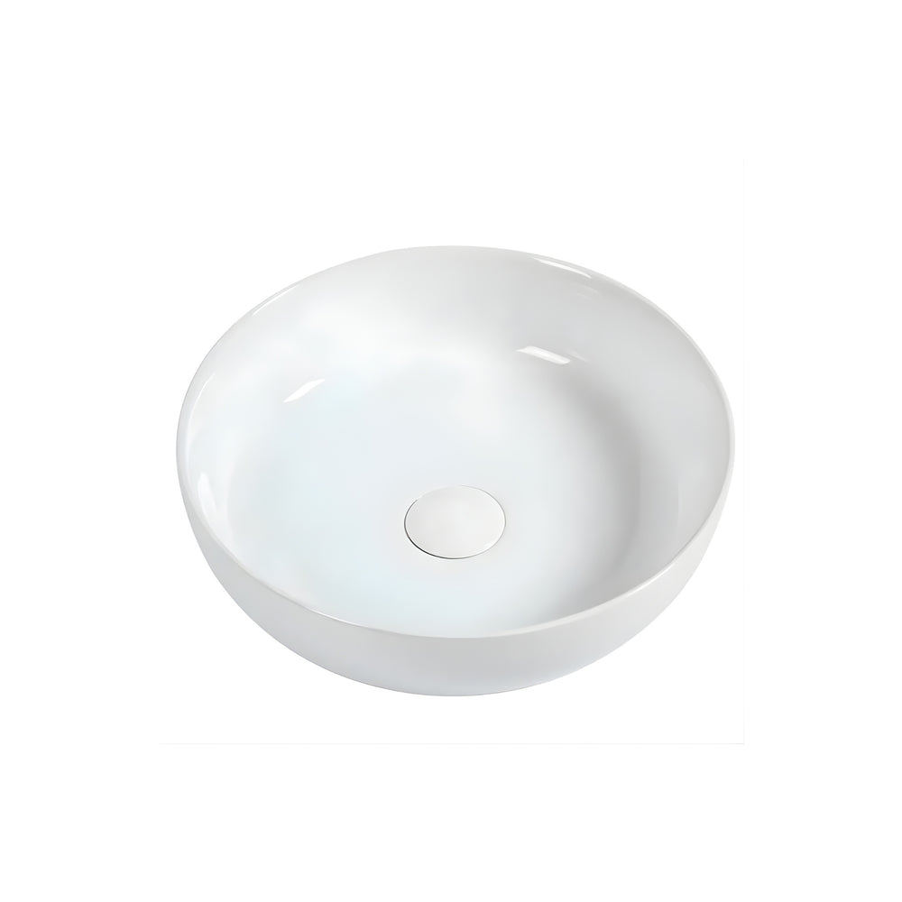 ZUMI BACINO ABOVE COUNTER BASIN GLOSS WHITE 365MM