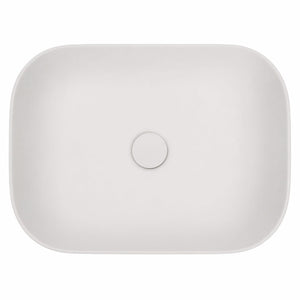 ZUMI BASAL ABOVE COUNTER BASIN MATTE WHITE 465MM
