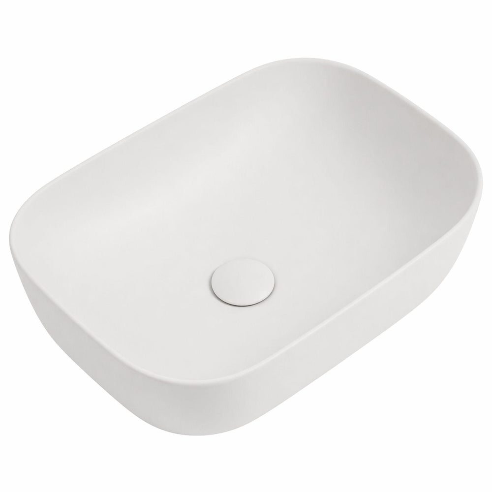 ZUMI BASAL ABOVE COUNTER BASIN MATTE WHITE 465MM