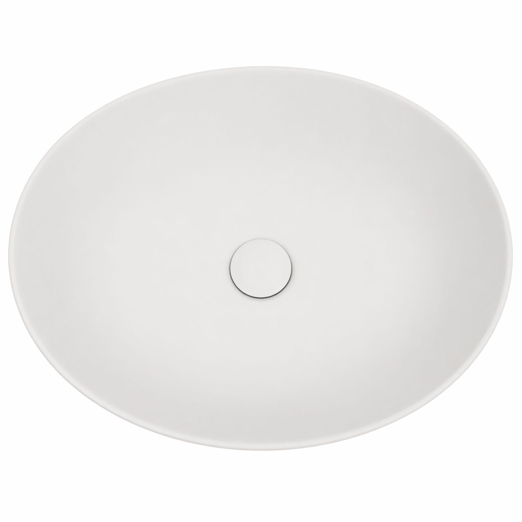 ZUMI PESINI ABOVE COUNTER BASIN MATTE WHITE 520MM