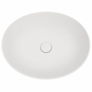 ZUMI PESINI ABOVE COUNTER BASIN MATTE WHITE 520MM