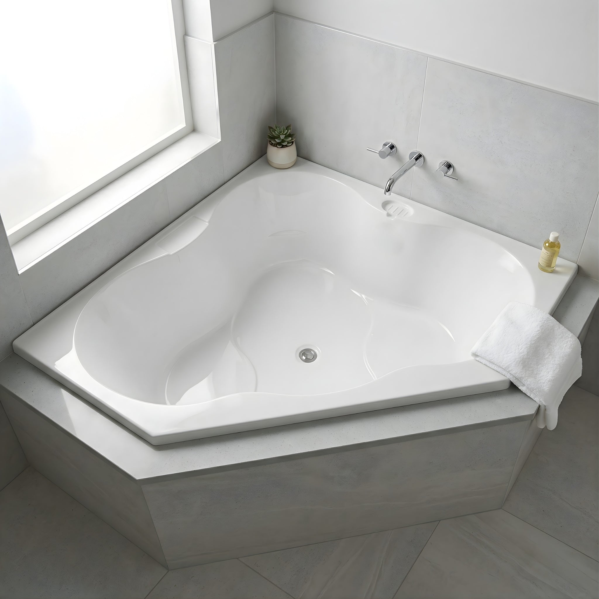 BROADWAY ZAMORA BATH WHITE 1485MM