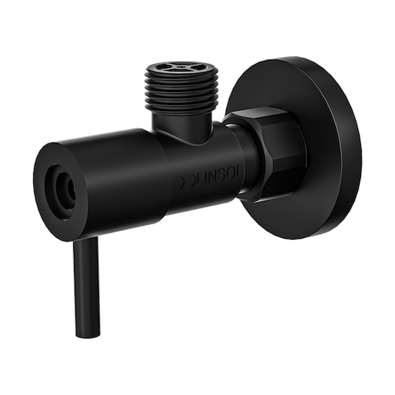 LINSOL ZARAH EASY TURN CISTERN TAP MATTE BLACK