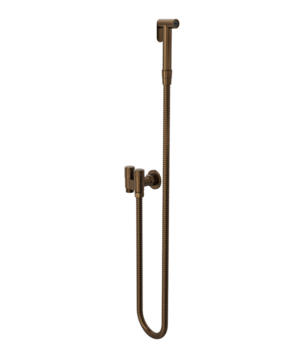 LINSOL ZARAH S2 BIDET/DOUCHE SPRAY WITH DUAL CONTROLLER AGED BRONZE
