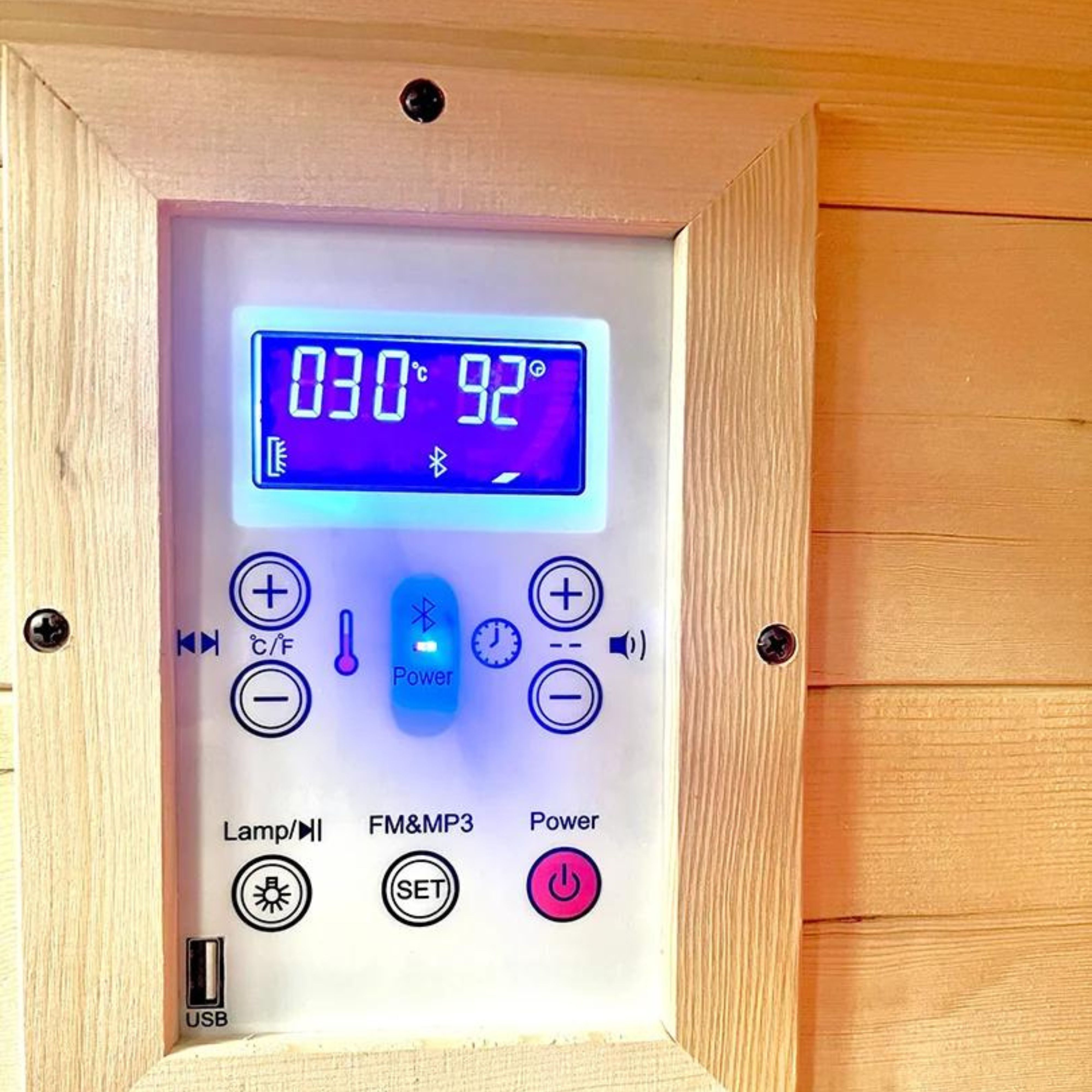 ZUA HEALTH 1 PERSON FULL SPECTRUM INFRARED SAUNA ROOM LOW EMF VERSION