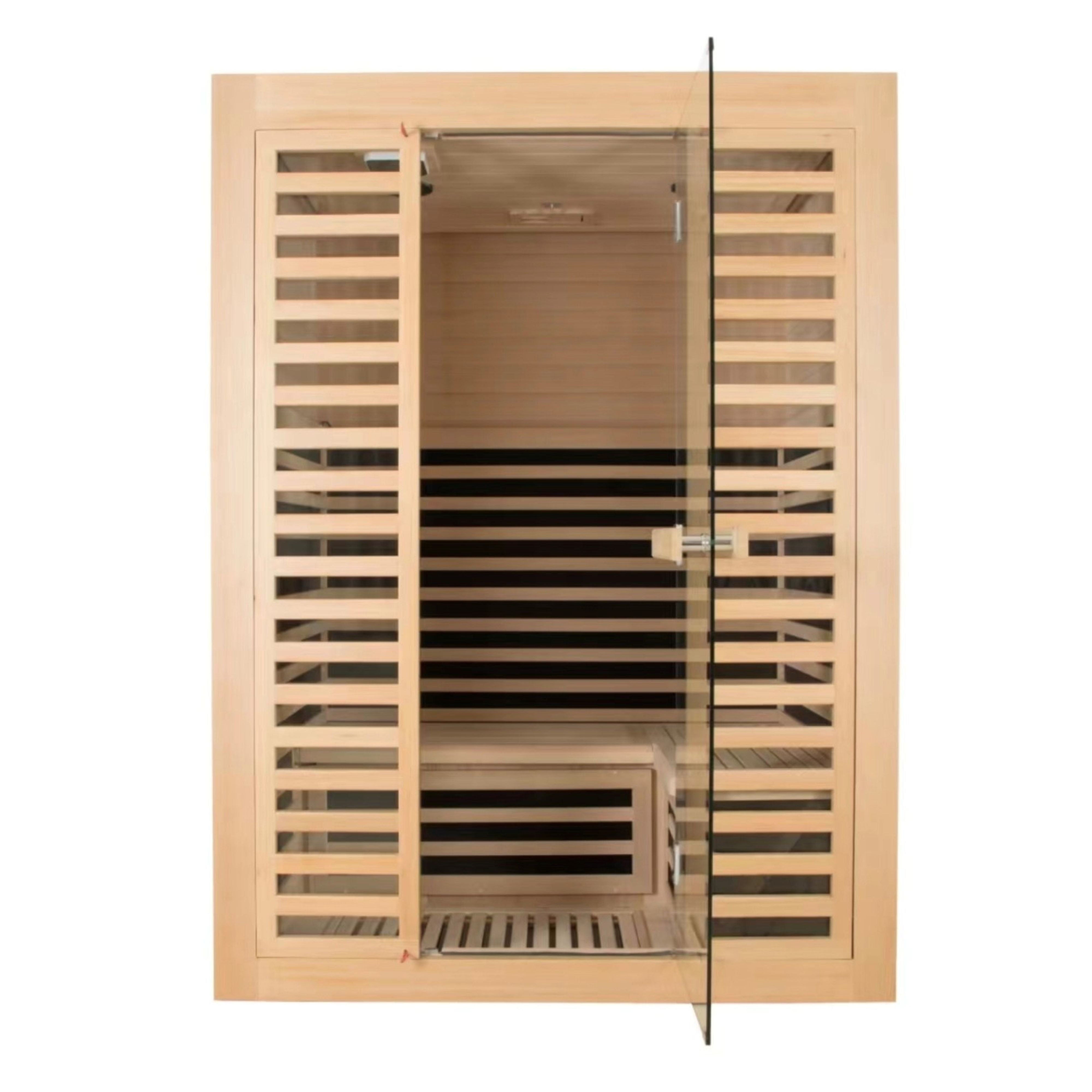 ZUA HEALTH 3 PERSON FAR INFRARED SAUNA ROOM LOW EMF VERSION