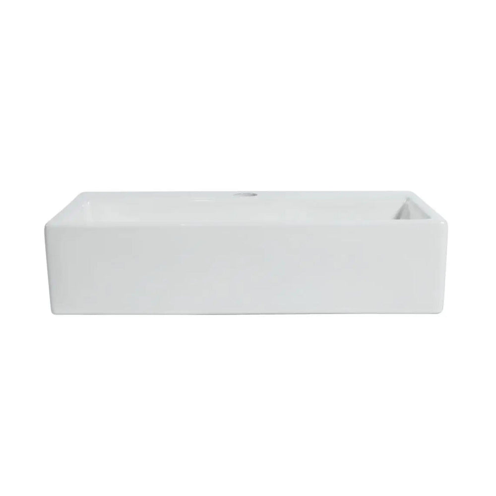 ZUMI APPESO WALL HUNG BASIN GLOSS WHITE 540MM