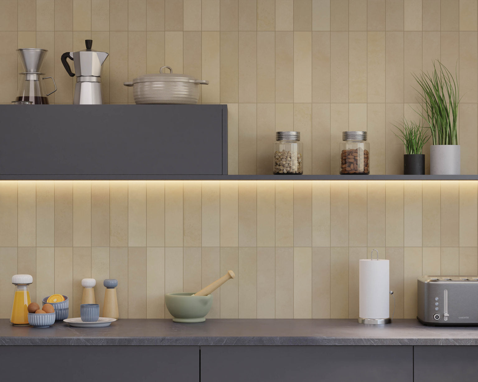 DUNE CERAMICA AGADIR COTTO OSCURO MATTE 70X280MM RECTANGULAR TILE (PER BOX)