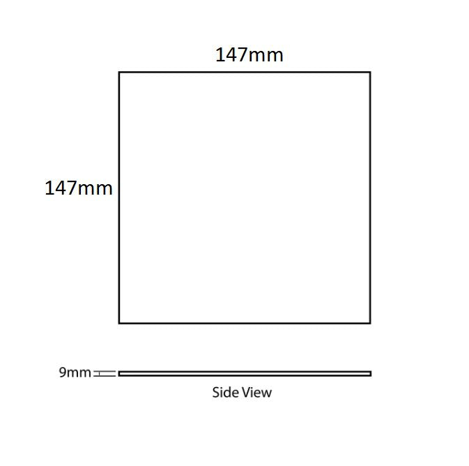 DUNE CERAMICA AGADIR COTTO OSCURO MATTE 147X147MM SQUARE TILE (PER BOX)