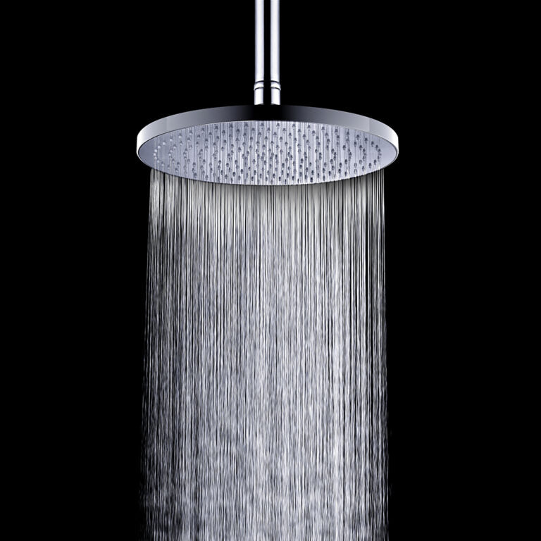 NERO AIR SHOWER HEAD 230MM MATTE WHITE