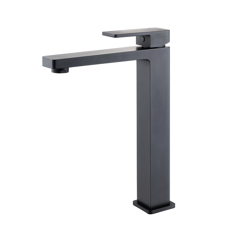 BELLA VISTA MILOS TALL BASIN MIXER 282MM BLACK