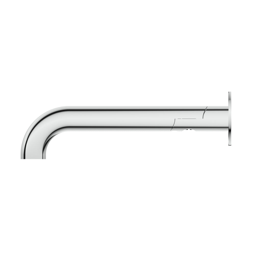 BELLA VISTA MICA SWIVEL BATH SPOUT CURVED 234MM CHROME