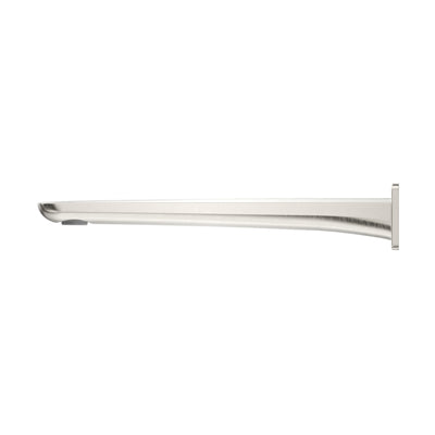BELLA VISTA KAZA BATH SPOUT 245MM BRUSHED NICKEL