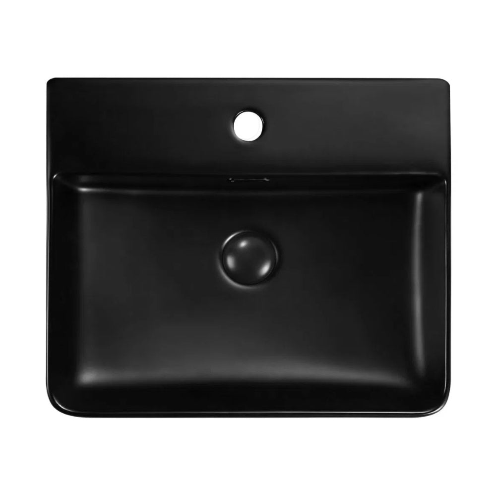 BELLA VISTA FLORENTINE ABOVE COUNTER BASIN BLACK 500MM