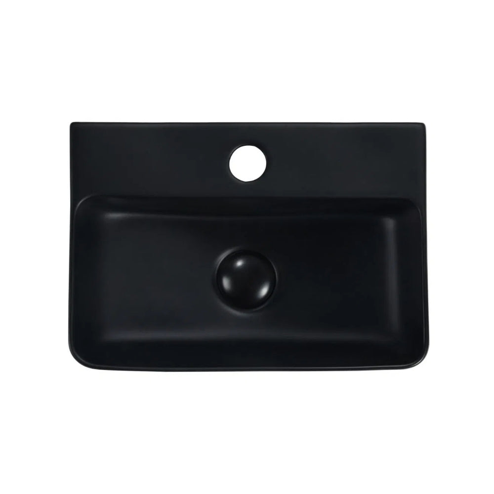 BELLA VISTA MALLORY ABOVE COUNTER BASIN BLACK 365MM