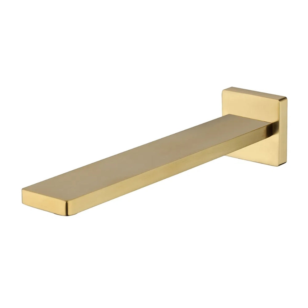 BELLA VISTA CRESTA BATH SPOUT 215MM BRUSHED GOLD