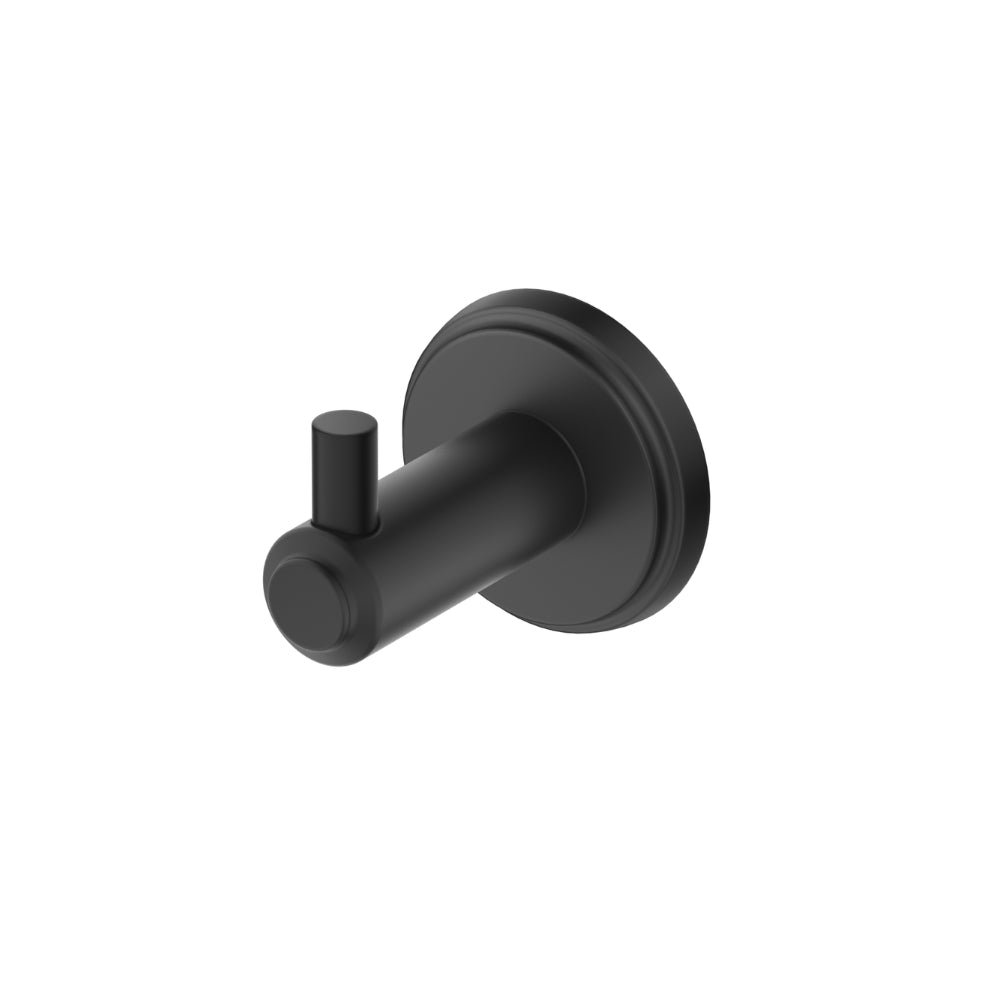 BELLA VISTA MICA HERITAGE ROBE HOOK BLACK