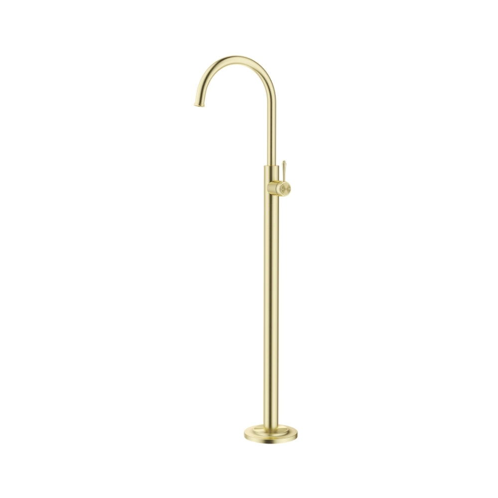 BELLA VISTA MICA HERITAGE FREESTANDING BATH MIXER 881MM FRENCH GOLD