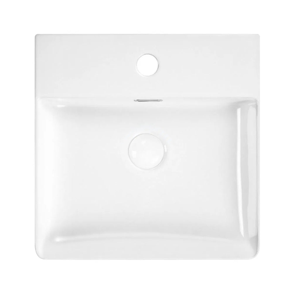BELLA VISTA FLORENTINE ABOVE COUNTER BASIN MATTE WHITE 420MM