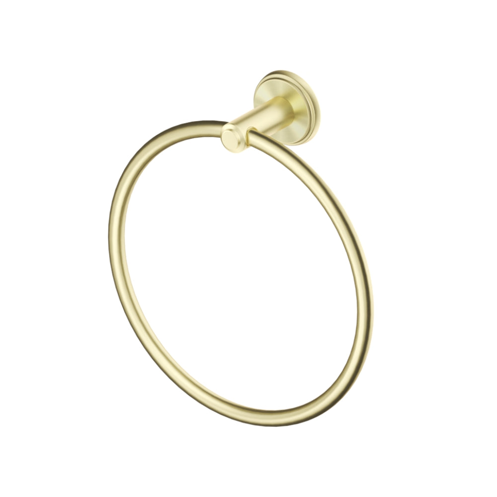 BELLA VISTA MICA HERITAGE TOWEL RING 202MM FRENCH GOLD