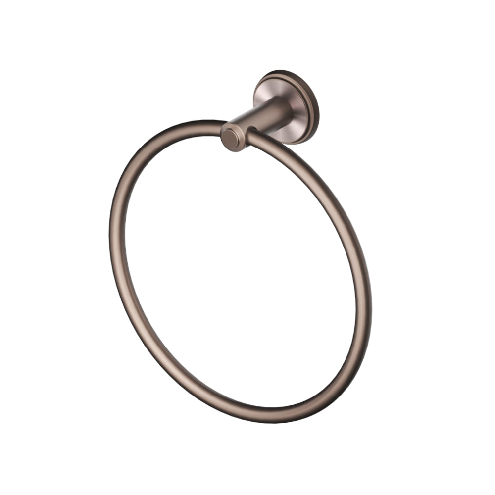 BELLA VISTA MICA HERITAGE TOWEL RING 202MM DUSK BRONZE