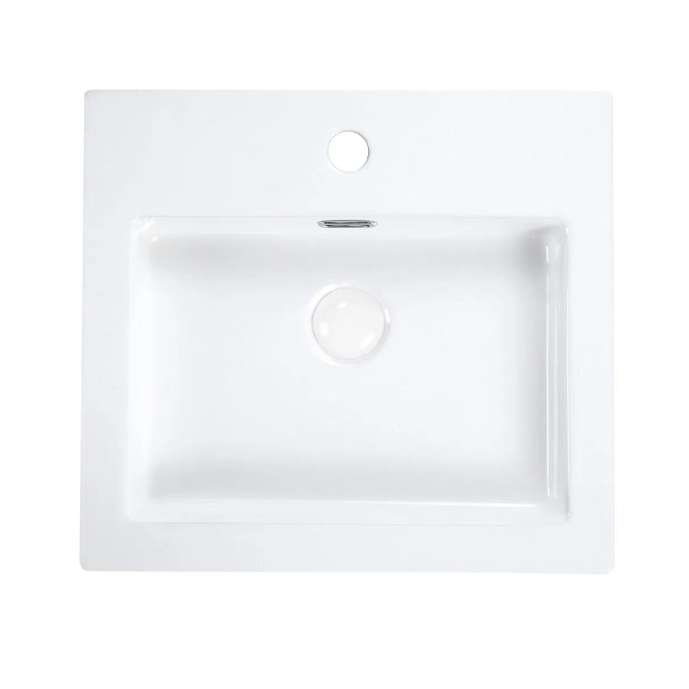 BELLA VISTA RIVA ABOVE COUNTER BASIN WHITE 470MM
