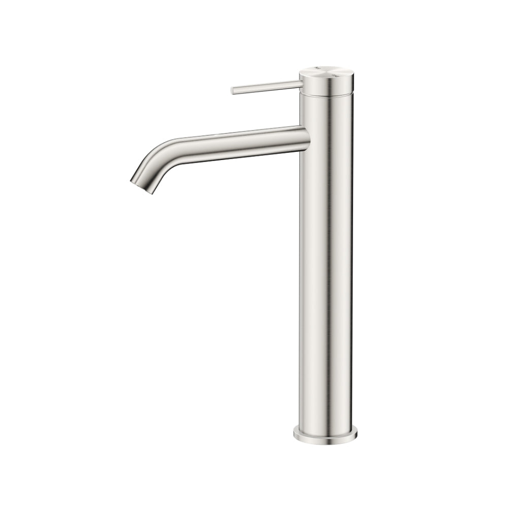 BELLA VISTA MICA TALL BASIN MIXER 290MM BRUSHED NICKEL