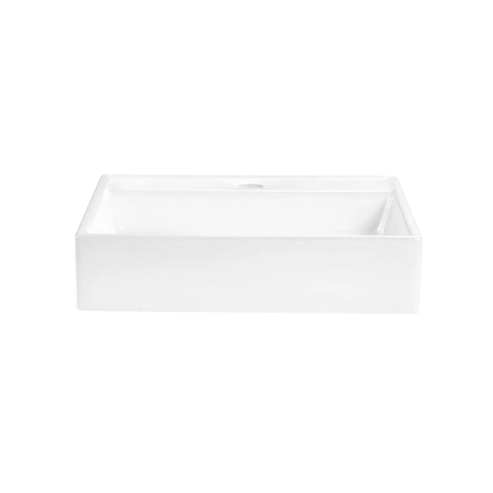 BELLA VISTA LOUISE ABOVE COUNTER BASIN WHITE 440MM