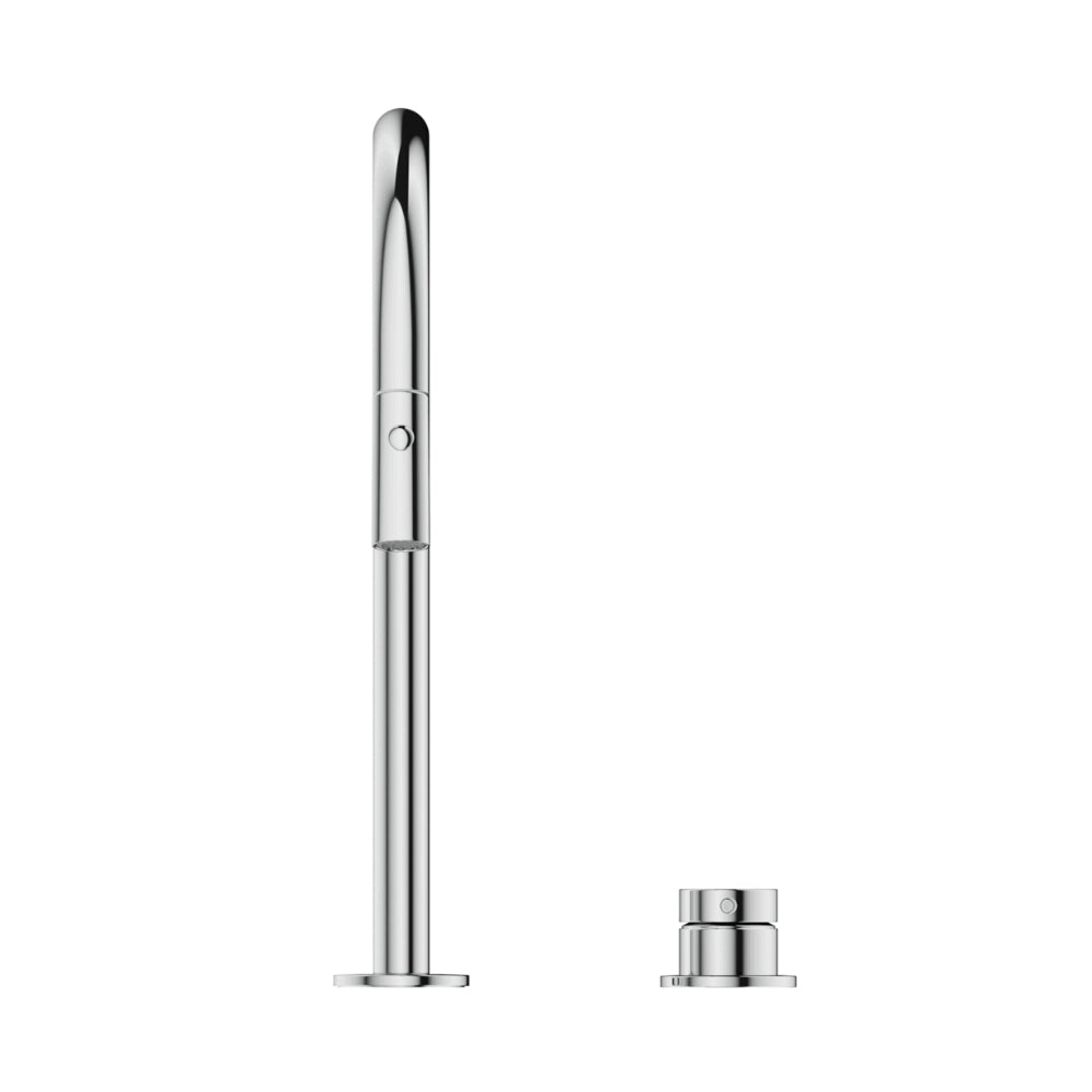 BELLA VISTA MICA LEAD FREE PULL-OUT HOB MIXER SET 375MM CHROME