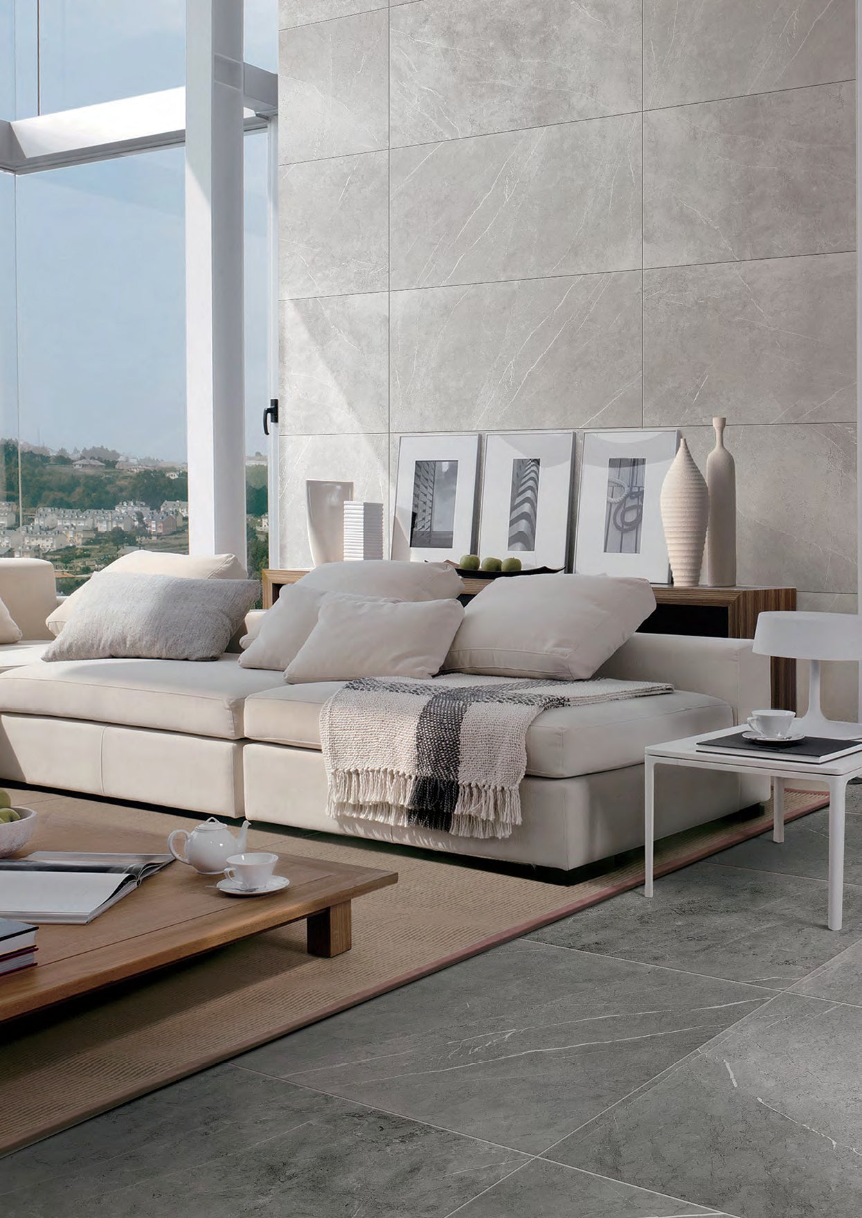 ELITE IMPORTERS BRACCA DARK GREY MATTE 600X600MM SQUARE TILE (PER BOX)