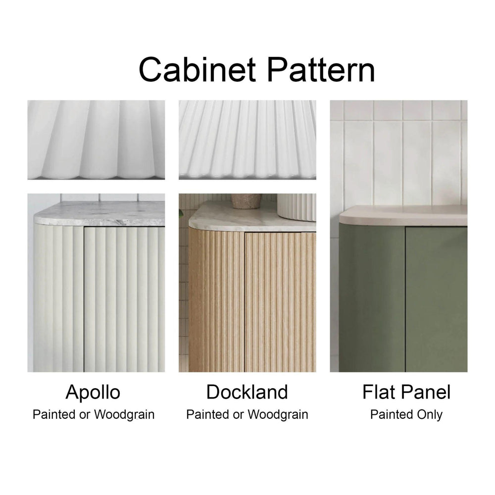 TIMBERLINE SANTOS CUSTOM WALL HUNG VANITY (ALL SIZING)