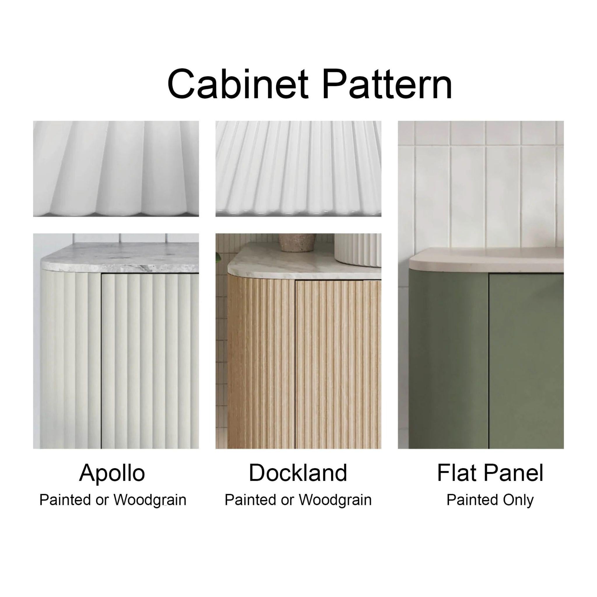 TIMBERLINE SANTOS CUSTOM WALL HUNG VANITY (ALL SIZING)