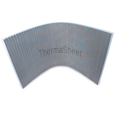 RADIANT HEATING THERMASHEET CURVED TILE BACKER BOARD 2500X600MM (BOX OF 6)