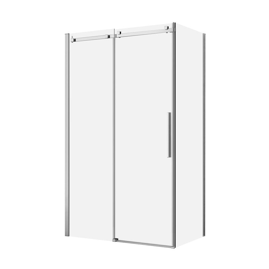 DECINA AVALON FRAMELESS SLIDING SHOWER SCREEN CHROME