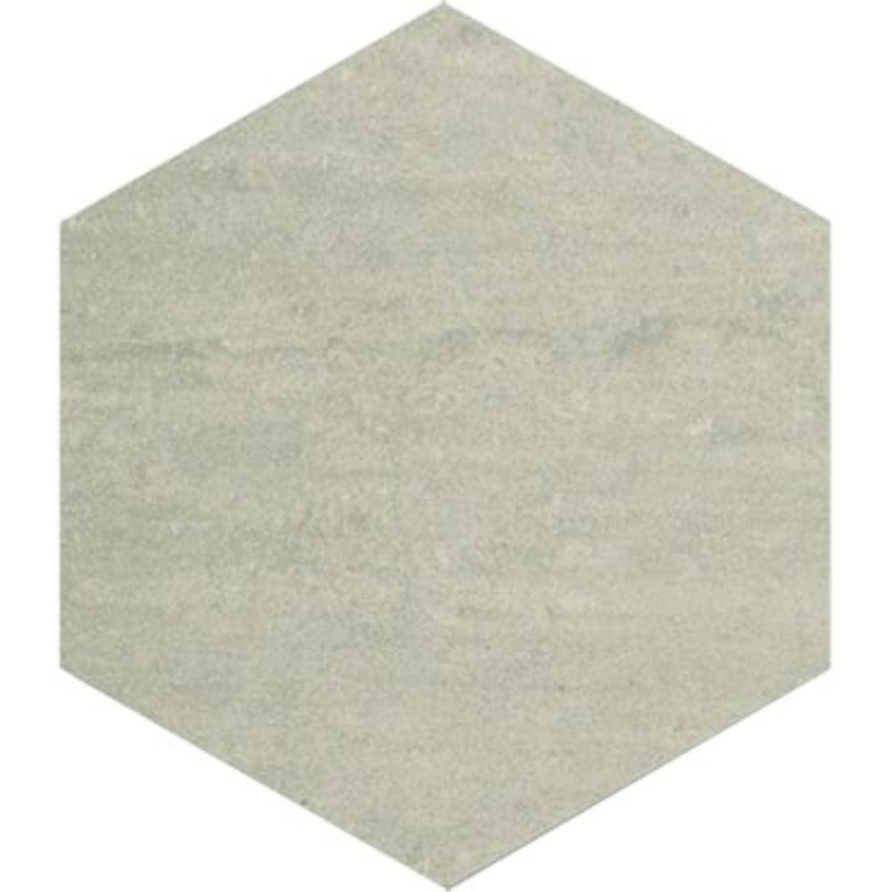 EVERSTONE DURASTONE ASH GREY MATTE 600X520MM HEXAGON TILE (PER BOX)